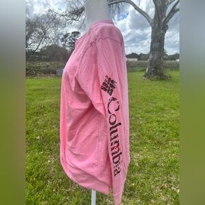 Columbia Pink Long Sleeve Shirt Size XL